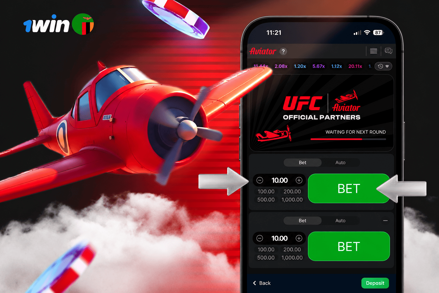1win Aviator Zambia: Play Spribe Crash Game with 97% RTP